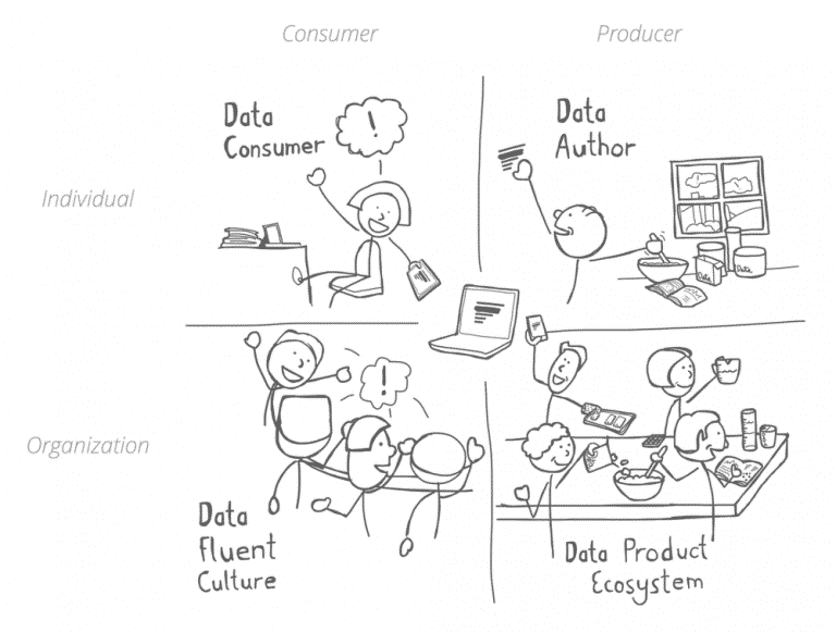 depiction of what data fluency means