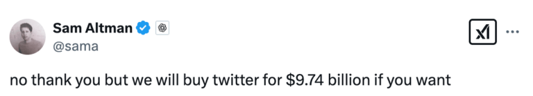 sam altman tweet.