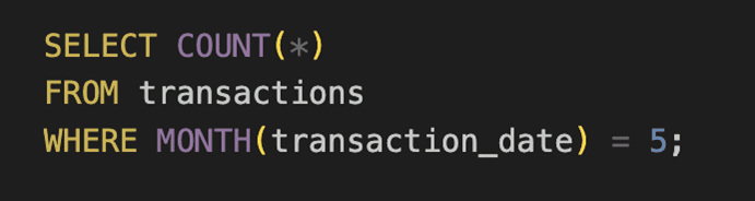 How do you use aggregate functions in SQL