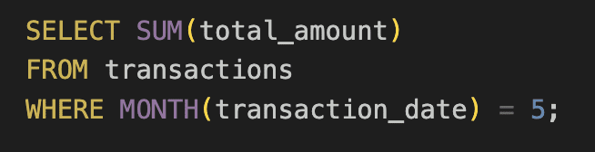 How do you use aggregate functions in SQL