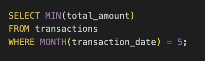 aggregate functions in SQL