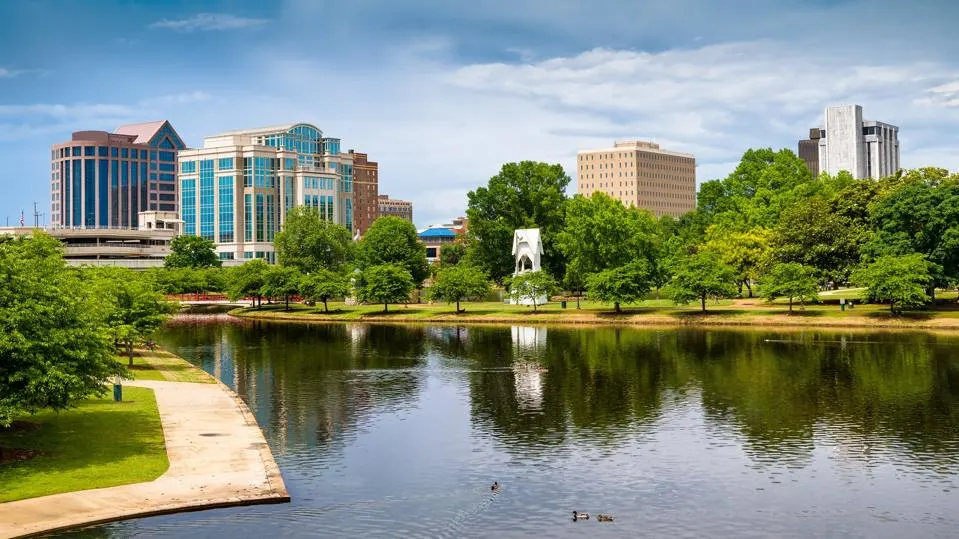 A park in Huntsville, AL.