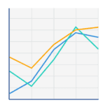 line chart icon