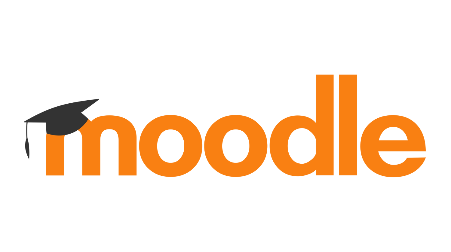 Moodle logo.