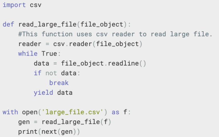 Python script.